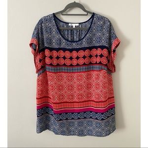 DR2 Cap Sleeve Blouse